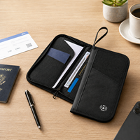 Portefeuilles de voyage personnalisés pour passeports, porte-cartes, organiseur de documents, étui pour passeports de voyage en famille avec blocage RFID