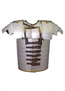 Armadura de Acero Lorica Segmentata Tipo Kalkriese de Alta Calidad, Estilo Romano Clásico, Ideal para Exhibiciones Decorativas, Museos y Atrezzo de Escenario - Product Image 3