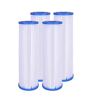 Yunda 20 Micron Waterfilter 10 "X 2.5" 10-Inch Hele Huis Sediment Voorfilters Voor Put Kraanwater Vervanging Cartridge Voor Fxwpc