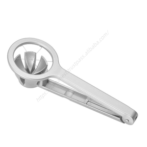 Cortador de huevos duros al por mayor Syh180, cortador de alambre de acero inoxidable con 6 estilos de corte, utensilios de cocina - Product Image 1