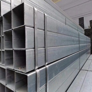Tubo de acero cuadrado galvanizado, tubo de acero rectangular ERW, tubo de acero para construcción, tubo de acero soldado para edificaciones - Product Image 5