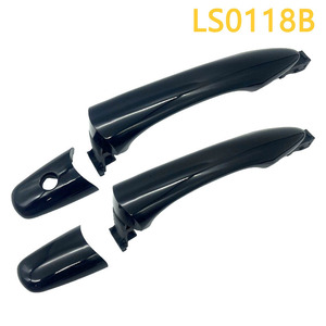 มือจับประตูภายนอกอินฟินิตี้ LS0118B พลาสติกสีดำและอะไหล่โลหะสำหรับซ่อมแซม - Product Image 4