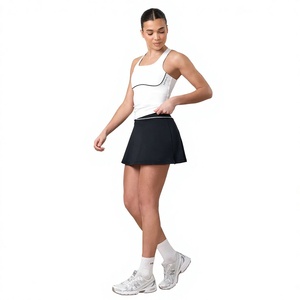 Hot Selling New High Quality Women's Tennis <b>Skirt</b> Waist drawstring A-Line Version Yoga Sports Tennis <b>Skirt</b> - Product Image 1