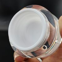 Botella Cosmética Acrílica con Tapa de Plástico y Diseño de Rosa, Personalizada de Fábrica, de 0.17 a 6 oz, con Logotipo Personalizado y Galvanoplastia