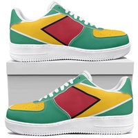 Populaire Dominique Drapeau Nouvelles Chaussures De Conseil Décontractées Pour Hommes Femmes Chaussures Respirantes Personnalisé Imprimé Baskets Chaussures Dropshipping