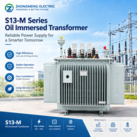 Transformateur de distribution immergé dans l'huile S13-M 10 kV/11 kV/0,4 kV 100-2500 kVA triphasé 50 Hz 60 Hz pour réseaux commerciaux et utilitaires IEC