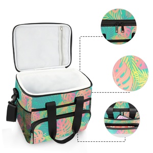 Hawaiian Custom Tropical Soft Cooler Bag Insulated Leakproof Foldable Waterproof Large Capacity Portable Travel Picnic Bag - Product Image 3