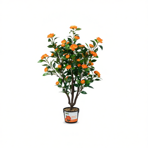 Árbol artificial de Camelia de 3,3 pies para uso en interiores y exteriores - Product Image 1