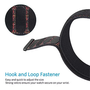 Bracelet en nylon sport 20 mm 22 mm pour Samsung Galaxy Watch, bracelet pour Xiaomi Redmi Watch, Correa pour <span class=keywords><strong>Garmin</strong></span> - Product Image 3