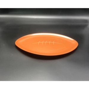 Dark Brown Flat Bottom <b>Plate</b>, Large Rectangular <b>Plastic</b> <b>Dinner</b> <b>Plates</b>, Commercial Grade Fruit Serving <b>Plates</b> for Catering - Product Image 5