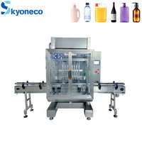 Équipement de remplissage pneumatique multifonctionnel pour le conditionnement et l'emballage de liquides (boissons, produits chimiques, produits quotidiens) dans des contenants en plastique et en verre
