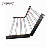 Nouvelle lumière de croissance LED 650w 800w Samsung LM301b diodes 8 barres LED COB à spectre complet élèvent la lumière