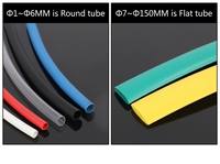 Tube thermorétractable pour câbles électriques 75 mm, gaine thermorétractable en polyoléfine PE sans colle, impression de logo, gaine thermorétractable