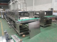 Water Spray Cooling Tunnel Met Conveyor Voor Sap Vullen Productielijn