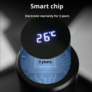 Custom Logo Insulated Smart Temperature Measurement Mug Portable High-End 304 Stainless Steel <b>Tea</b> <b>Cup</b> <b>for</b> Business Men Vacuum - Product Image 2