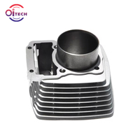Bloc-cylindres refroidi par air Oitech en aluminium avec doublure en acier 8 ailettes pour moteur de moto OEM