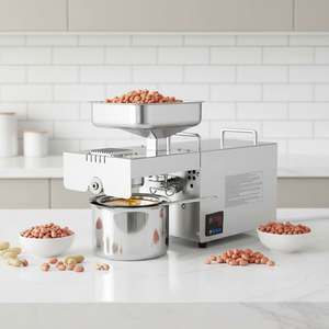 Máquina Prensa <span class=keywords><strong>de</strong></span> <span class=keywords><strong>Aceite</strong></span> <span class=keywords><strong>de</strong></span> Girasol <span class=keywords><strong>de</strong></span> Alta Resistencia, Equipo Industrial Eléctrico para <span class=keywords><strong>Aceite</strong></span> Comestible a Gran Escala - Product Image 1