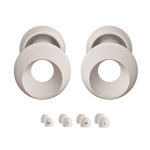 Tapones de silicona reutilizables para dormir con cancelación de ruido, insonorizados, para protección auditiva, 4 tamaños personalizados, ideales para festivales - Product Image 1