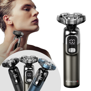 <b>Men</b> Triple Blade IPX6 Waterproof Wet/Dry Rotary Beard Trimmer Rechargeable App-Controlled Type-C <b>Bikini</b> RV/Hotel USB Rotary Rech - Product Image 1