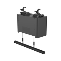 Treuil cinétique DMX 750W avec moteur servo, capacité de levage de 12 m, charge de 20/30 kg avec éclairage cinétique