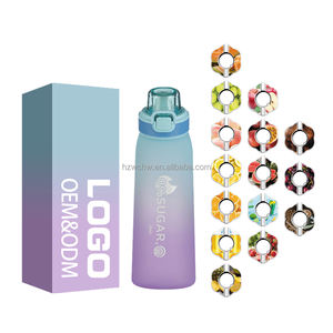 Botella de agua Tritan de 700ml recién actualizada, botellas de agua con sabor a aire con las nuevas cápsulas de sabor - Product Image 6