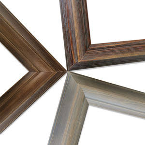 Solid Wood Trim 9502 Rectangular Pine <b>Frame</b> Lines For <b>Wall</b> Durable - Product Image 1