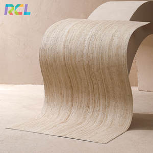 RCL vente en gros panneau <span class=keywords><strong>de</strong></span> pierre <span class=keywords><strong>de</strong></span> travertin 3d Mcm pierre souple <span class=keywords><strong>de</strong></span> travertin imprimée en 3d Mcm pierre flexible pour mur - Product Image 2