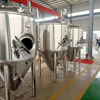 Fermenteur industriel 2000L, cuve de fermentation de bière, unité de fermentation isobare