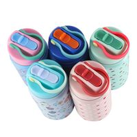 Gobelet à sublimation sous vide à double paroi de 12oz tasse à eau et biberon pour enfants capacité de 12oz pour enfants