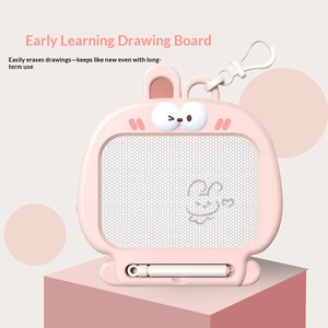 กระดาน<span class=keywords><strong>วาด</strong></span>ภาพพลาสติกขนาดเล็กสำหรับเด็ก พร้อมพวงกุญแจ สำหรับเด็กอายุ 4-6 ปี กระดานเขียนแม่เหล็กแบบลบได้สำหรับติดกระเป๋า - Product Image 2