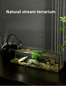 <span class=keywords><strong>Aquarium</strong></span> rectangulaire de 60 cm en verre ultra-blanc, design moderne, table basse, <span class=keywords><strong>aquarium</strong></span>, filtre, vente en gros d'usine - Product Image 4
