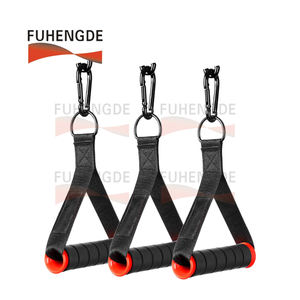 Acessório para Equipamento de Fitness: Faixa Elástica de Resistência com Alça e Fixação para Porta para Treino de Pull-Up e Musculação - Product Image 5