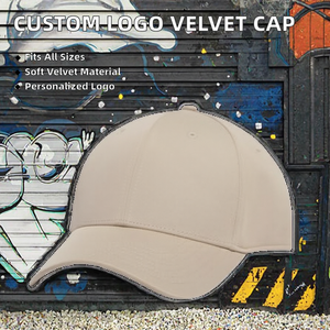 Custom Logo Unisex Blank <b>Plain</b> Sports Fit Soft Faux Suede Velvet Structured <b>Baseball</b> Ball <b>Caps</b> Hat 100% Polyester Common - Product Image 2