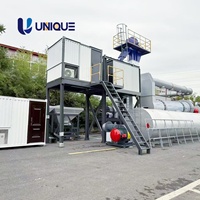 Centrale à asphalte portative Uniquemac haute efficacité pour la construction routière flexible – Mélangeurs d'asphalte