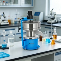 Tamiseur vibrant électrique pour poudres alimentaires à fonctionnement continu avec agitateur pour le classement de poudres en vrac
