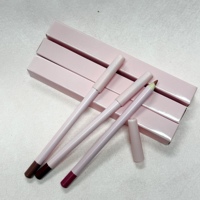 Crayon à lèvres crémeux rose mat végétalien à marque privée