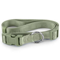 Harnais de sport réglable robuste anti-traction pour chien avec clip frontal, en nylon et plastique, pour chiens de petite/moyenne taille
