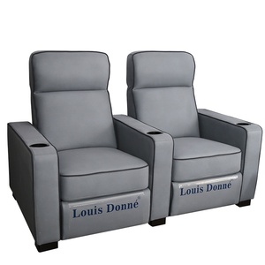 Fabricant de canapé de cinéma à domicile haut de gamme en tissu moderne pour club privé Villa visionnage de salle de cinéma audiovisuel - Product Image 1