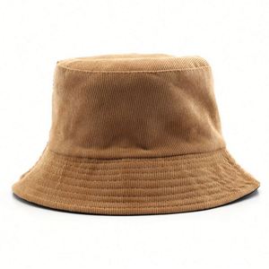 High-Quality Corduroy <b>Bucket</b> Cotton Twill <b>Reversible</b> Fisherman <b>Hat</b> for Athletic and Every Day Wear Promotion Gift - Product Image 4