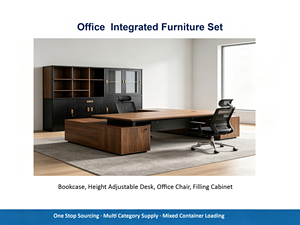 Juego <span class=keywords><strong>de</strong></span> muebles <span class=keywords><strong>de</strong></span> oficina, escritorio <span class=keywords><strong>de</strong></span> computadora en forma <span class=keywords><strong>de</strong></span> L, color blanco, con librero con puerta <span class=keywords><strong>de</strong></span> vidrio, muebles <span class=keywords><strong>de</strong></span> oficina en casa RTA, venta al por mayor, ingeniería - Product Image 2