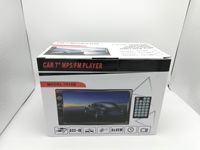 Autoradio 2DIN 7 pouces HD, lecteur MP5, écran tactile BT avec caméra de recul