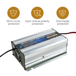 New 220V 110V hiển thị kỹ thuật số thông minh <span class=keywords><strong>Lithium</strong></span> Battery <span class=keywords><strong>Charger</strong></span> 12V 20A bảo vệ ngắn mạch tùy chỉnh Bạc cắm - Product Image 2