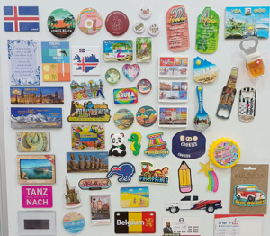 Imanes de Hojalata de Recuerdo Turístico, Regalo con Fotos Personalizadas, Imán de Hojalata Metálico para Refrigerador de Todo el Mundo - Product Image 4