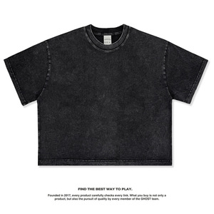 T-shirt Personalizzata con Logo, Stile Retrò Lavato e Rustico, Collo Tondo in Puro Cotone, Manica Corta, Maglietta Culturale per Feste con Motivo Personalizzato - Product Image 4