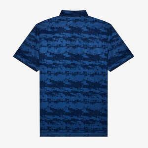 เสื้อกอล์ฟพิมพ์ลายคุณภาพเสื้อกอล์ฟผู้ชายผ้าโพลีเอสเตอร์เก็บความเย็นเสื้อกอล์ฟชายหาดระบายอากาศได้ดีเสื้อกอล์ฟฮาวายสำหรับวันหยุดพักผ่อน - Product Image 6