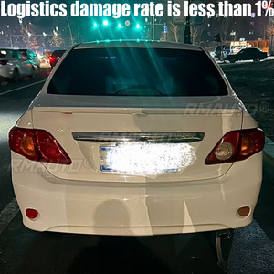 สปอยเลอร์หลังรถยนต์ Toyota Corolla ทำจากวัสดุ ABS สีรองพื้น สำหรับ Toyota Corolla ปี 2008-2013 - Product Image 2