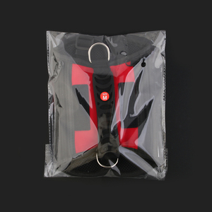 เสื้อกั๊กสายรัดสุนัขบริการสัตว์ธงชาติอเมริกันระบายอากาศได้กระเป๋าหนังไนล่อนมีซิปกระเป๋าแฟชั่น - Product Image 6