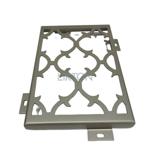 Aluminium Laser geschnittene Metallplatten Dekorative Gartenzaun-und Vorhang fassaden profile - Product Image 1