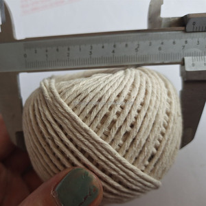 <span class=keywords><strong>Ficelle</strong></span> de <span class=keywords><strong>ficelle</strong></span> en coton <span class=keywords><strong>blanc</strong></span> de 100m <span class=keywords><strong>Ficelle</strong></span> de jardin naturelle pour les cordes d'emballage de jardinage - Product Image 4