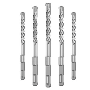 Fangdawang Hammer Drill Bit Set Square Shank Spiral Flute For Concrete Masonry Drilling - Product Image 1